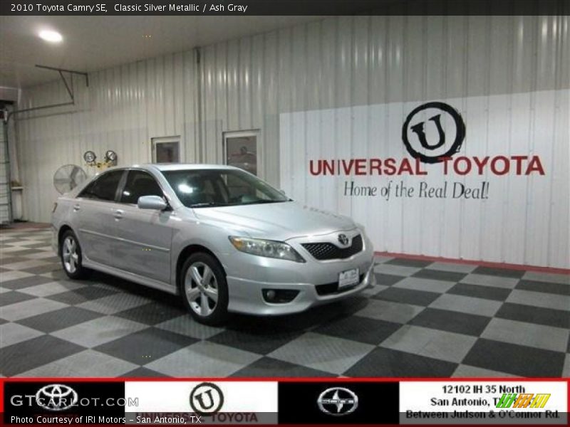 Classic Silver Metallic / Ash Gray 2010 Toyota Camry SE