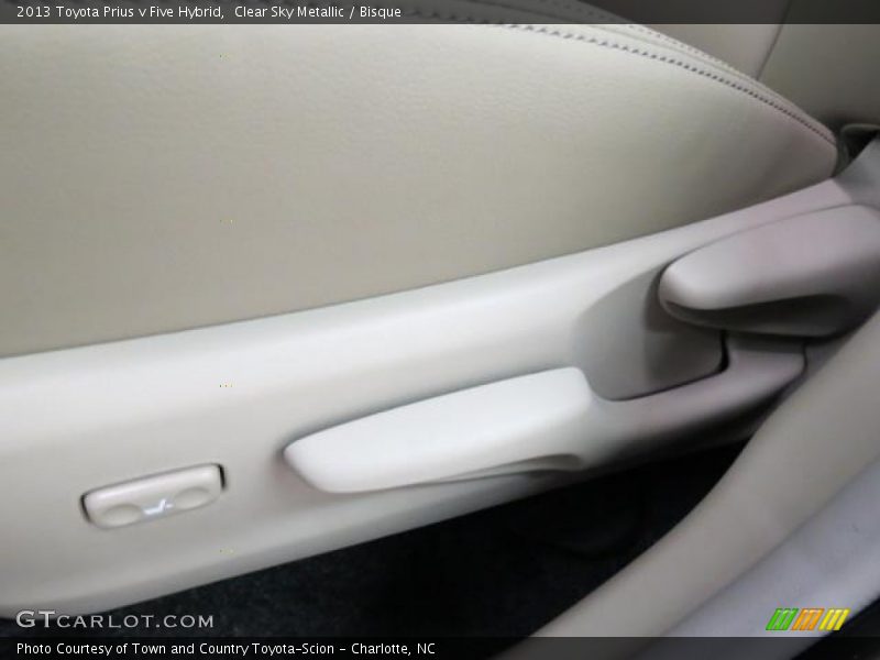 Clear Sky Metallic / Bisque 2013 Toyota Prius v Five Hybrid