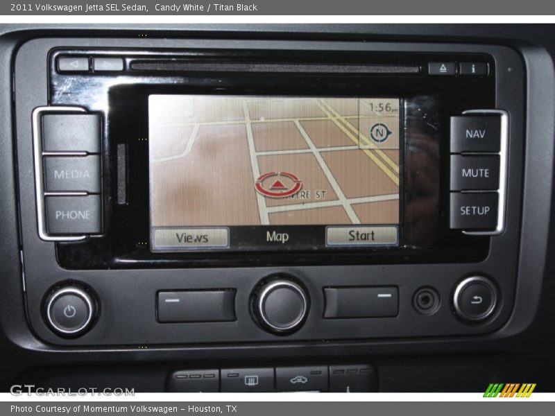 Candy White / Titan Black 2011 Volkswagen Jetta SEL Sedan