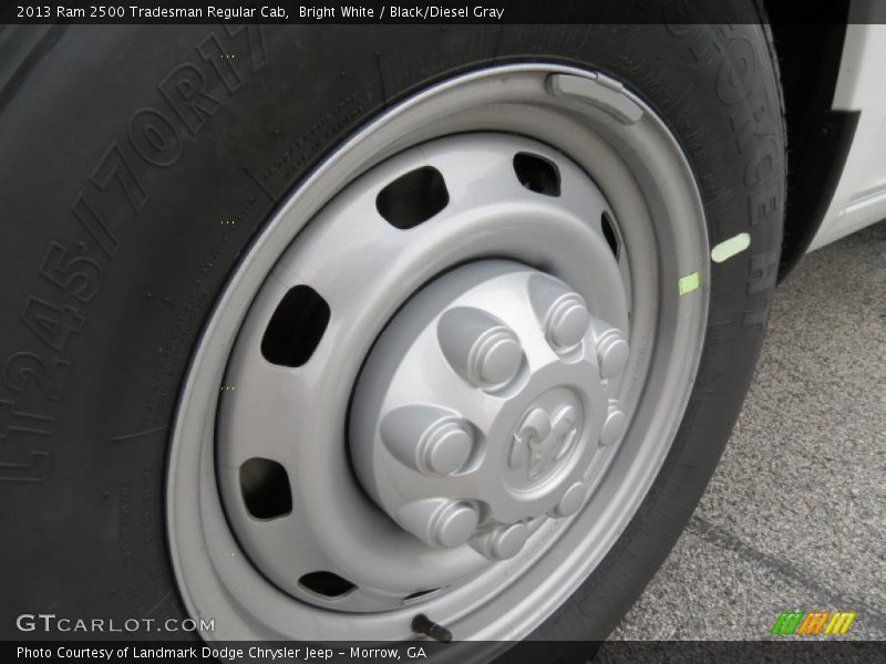 Bright White / Black/Diesel Gray 2013 Ram 2500 Tradesman Regular Cab