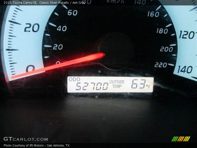 Classic Silver Metallic / Ash Gray 2010 Toyota Camry SE