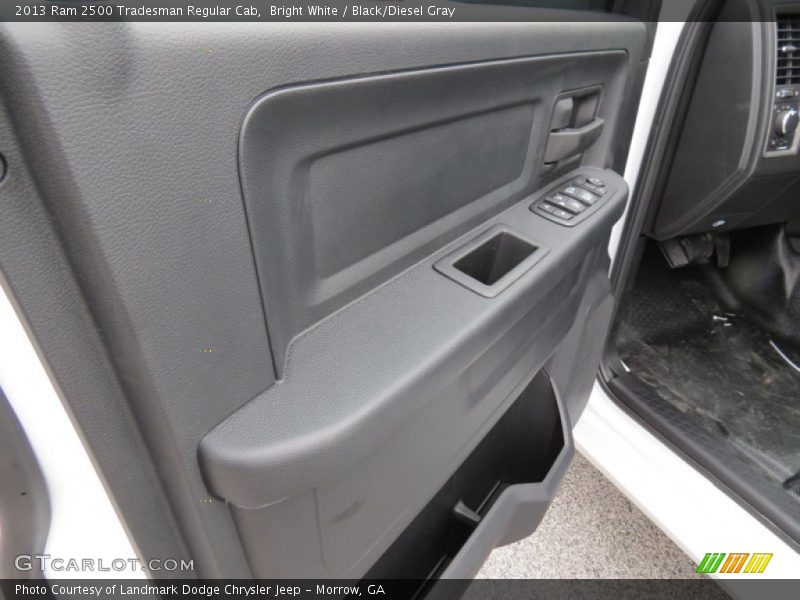 Bright White / Black/Diesel Gray 2013 Ram 2500 Tradesman Regular Cab
