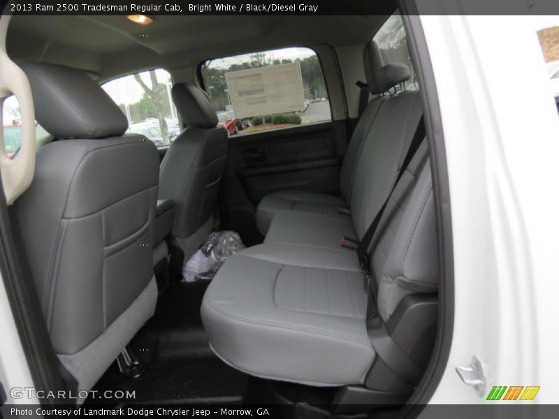 Bright White / Black/Diesel Gray 2013 Ram 2500 Tradesman Regular Cab
