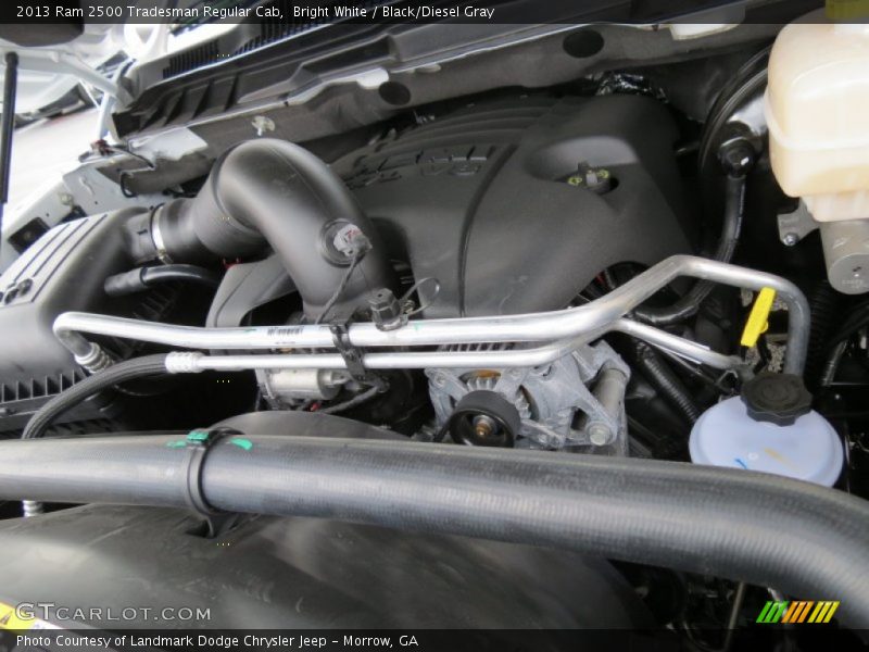 Bright White / Black/Diesel Gray 2013 Ram 2500 Tradesman Regular Cab