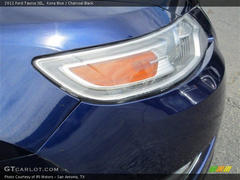 Kona Blue / Charcoal Black 2011 Ford Taurus SEL