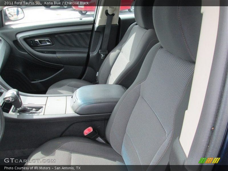 Kona Blue / Charcoal Black 2011 Ford Taurus SEL