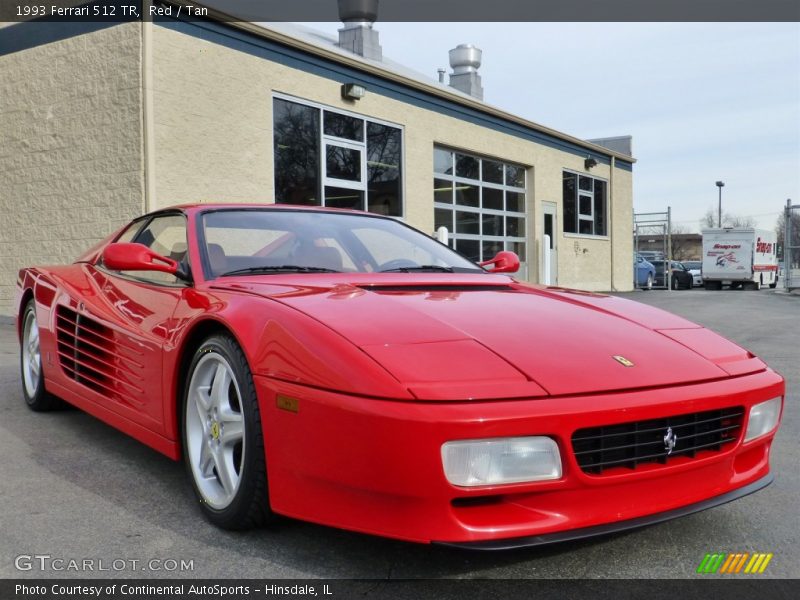 Front 3/4 View of 1993 512 TR 