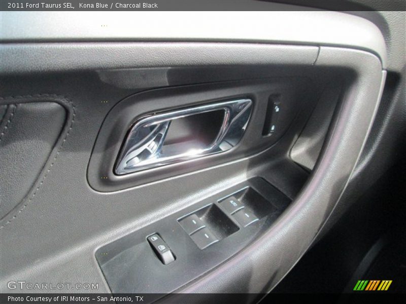 Kona Blue / Charcoal Black 2011 Ford Taurus SEL