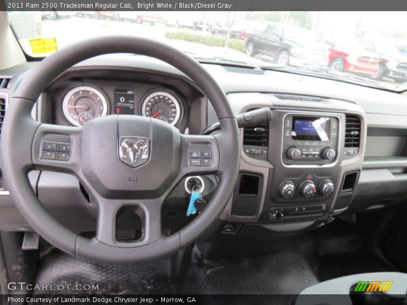 Dashboard of 2013 2500 Tradesman Regular Cab