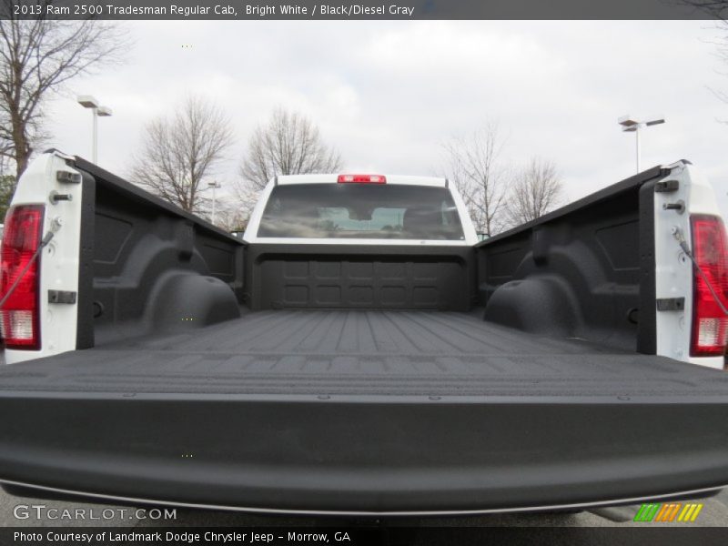  2013 2500 Tradesman Regular Cab Trunk