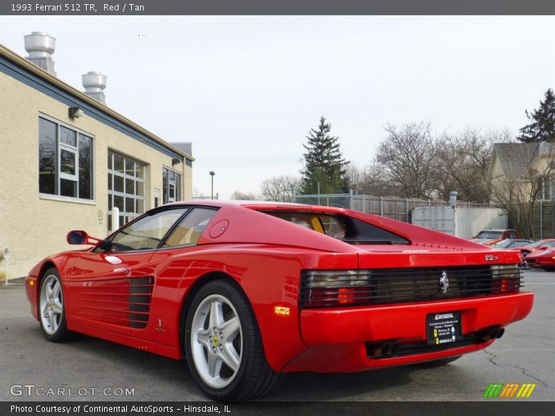 Red / Tan 1993 Ferrari 512 TR