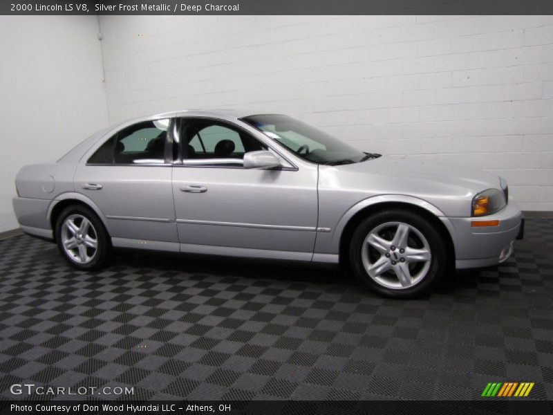Silver Frost Metallic / Deep Charcoal 2000 Lincoln LS V8