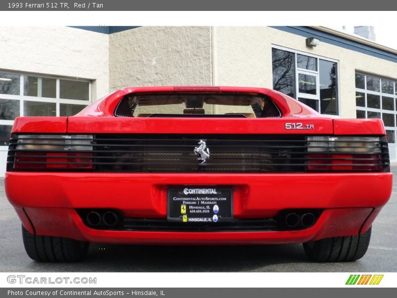 Red / Tan 1993 Ferrari 512 TR