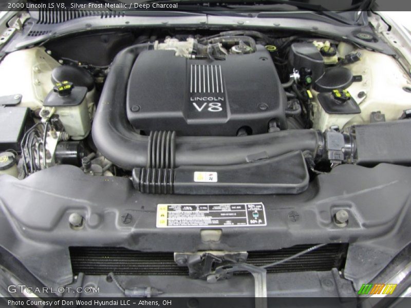 Silver Frost Metallic / Deep Charcoal 2000 Lincoln LS V8