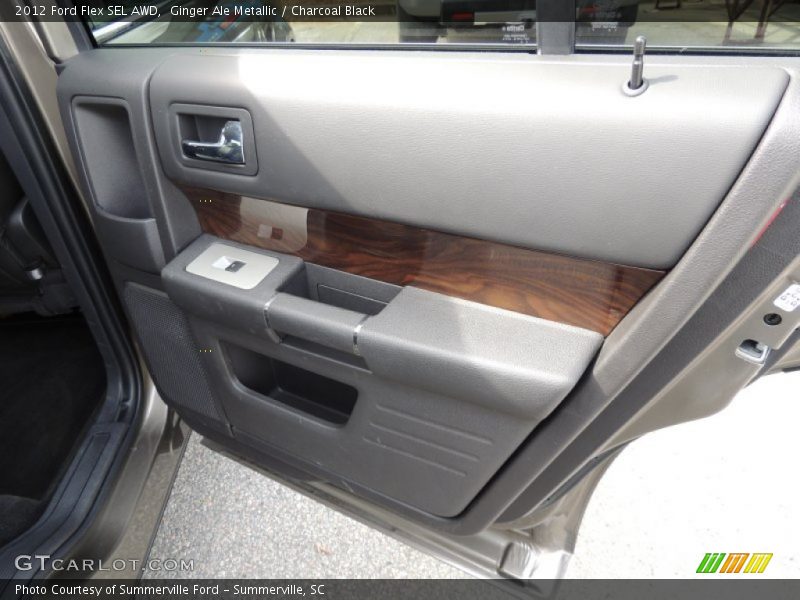 Ginger Ale Metallic / Charcoal Black 2012 Ford Flex SEL AWD