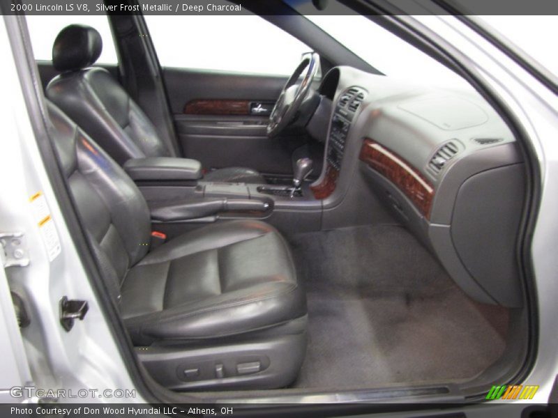 Silver Frost Metallic / Deep Charcoal 2000 Lincoln LS V8