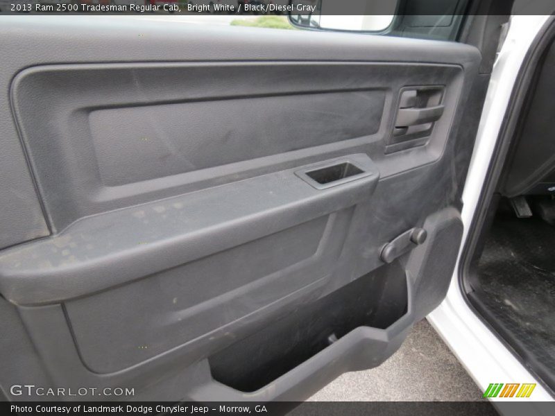 Bright White / Black/Diesel Gray 2013 Ram 2500 Tradesman Regular Cab