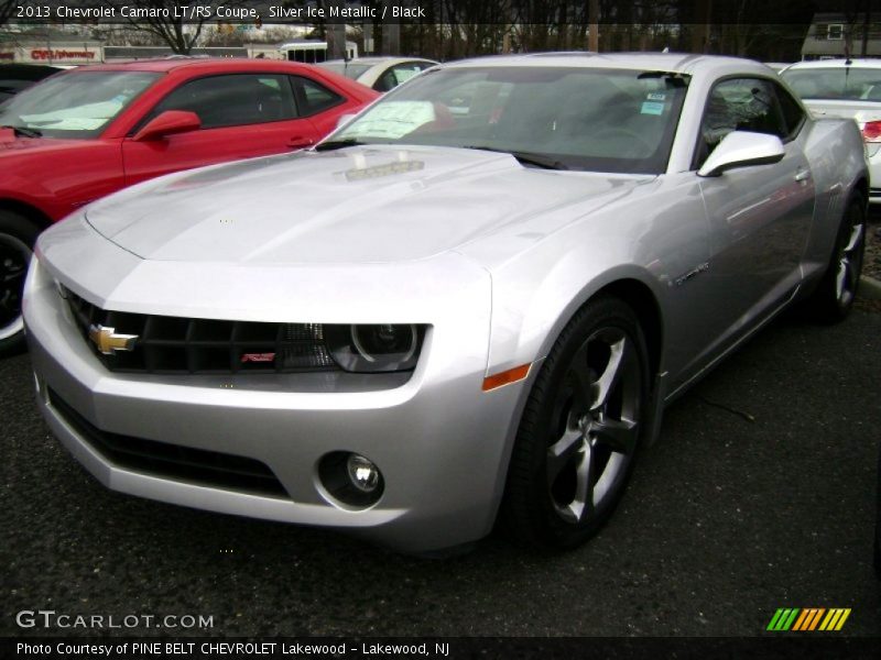 Silver Ice Metallic / Black 2013 Chevrolet Camaro LT/RS Coupe