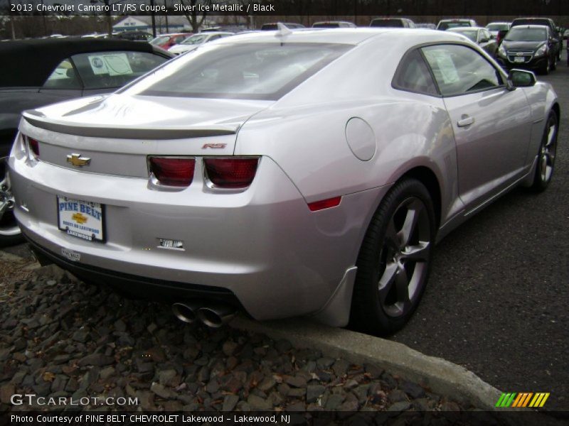 Silver Ice Metallic / Black 2013 Chevrolet Camaro LT/RS Coupe