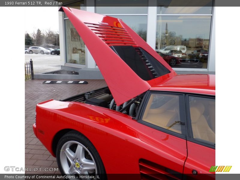 Red / Tan 1993 Ferrari 512 TR