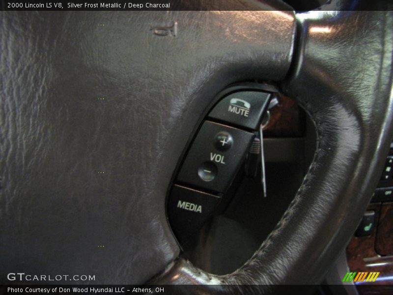 Silver Frost Metallic / Deep Charcoal 2000 Lincoln LS V8