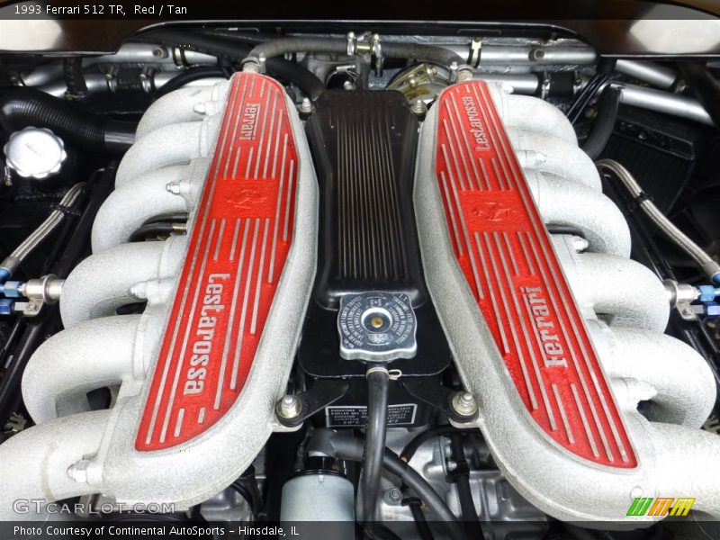  1993 512 TR  Engine - 4.9 Liter DOHC 48-Valve Flat 12 Cylinder