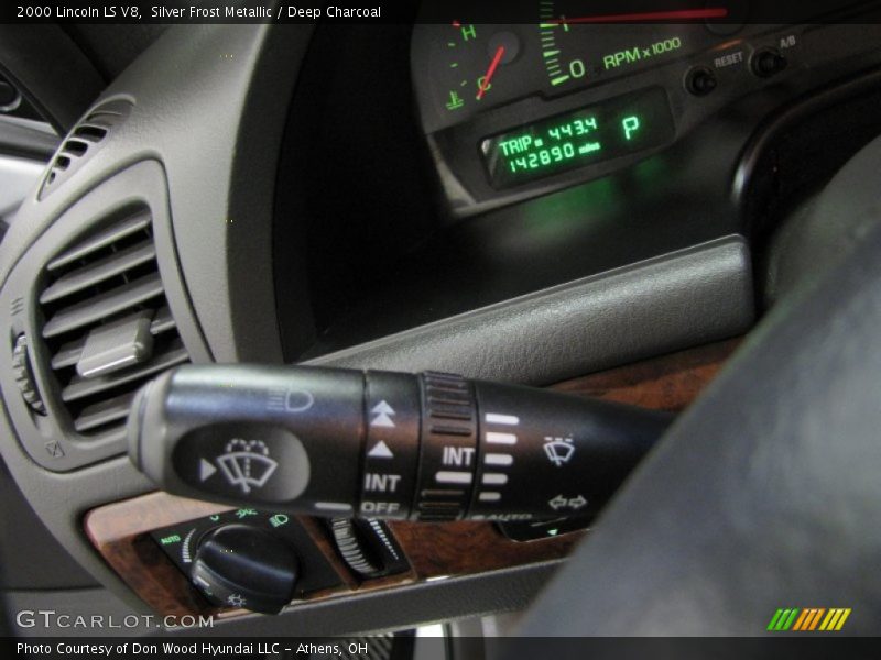 Silver Frost Metallic / Deep Charcoal 2000 Lincoln LS V8