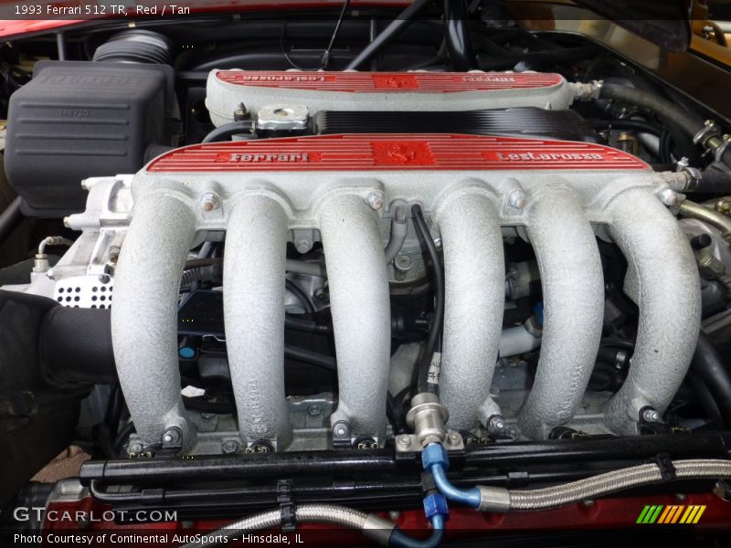  1993 512 TR  Engine - 4.9 Liter DOHC 48-Valve Flat 12 Cylinder