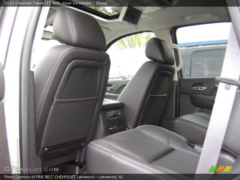 Silver Ice Metallic / Ebony 2013 Chevrolet Tahoe LTZ 4x4