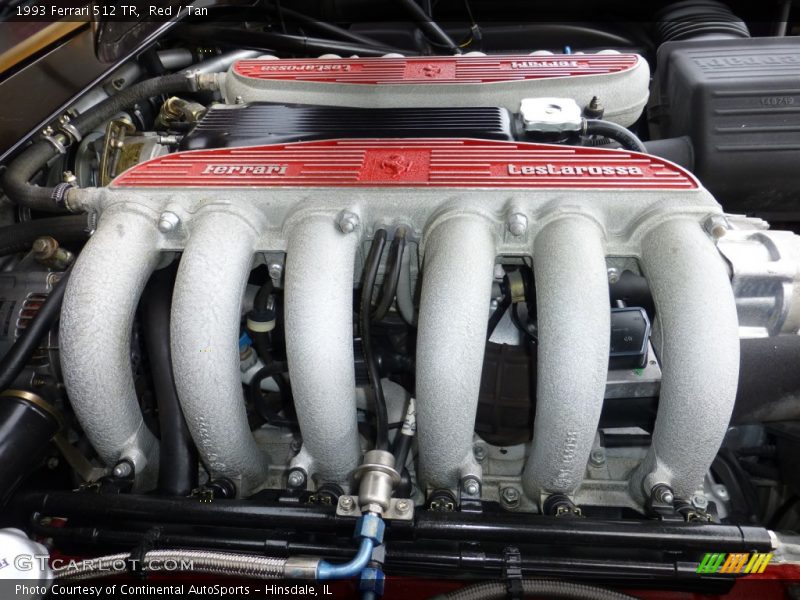  1993 512 TR  Engine - 4.9 Liter DOHC 48-Valve Flat 12 Cylinder