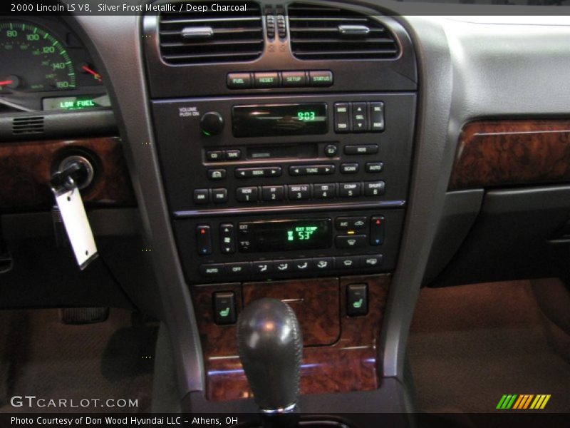 Silver Frost Metallic / Deep Charcoal 2000 Lincoln LS V8