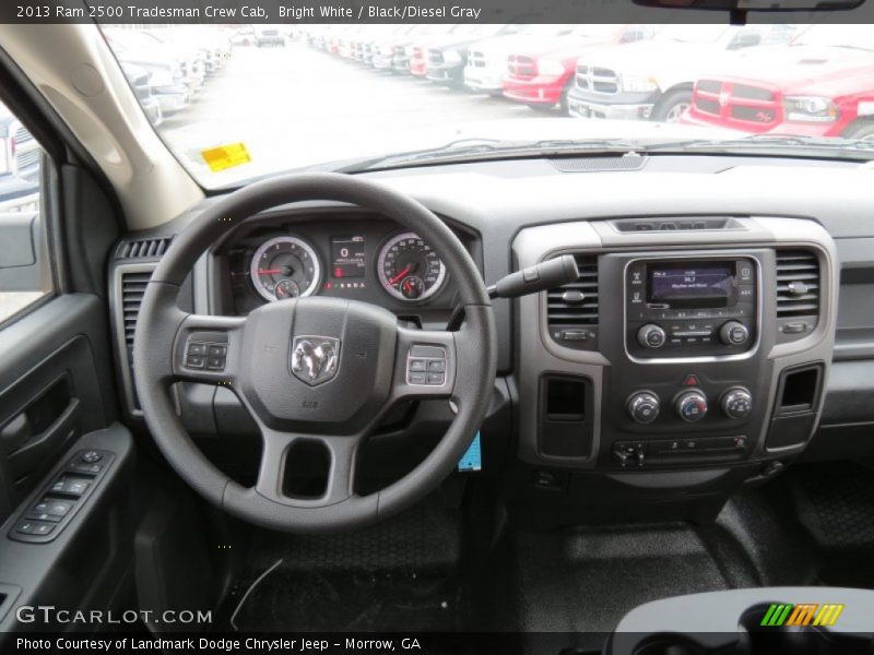 Dashboard of 2013 2500 Tradesman Crew Cab