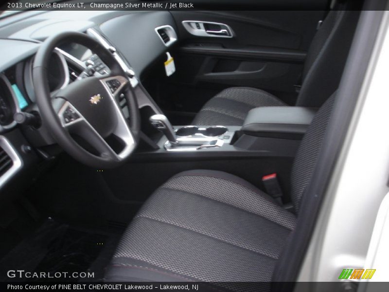 Champagne Silver Metallic / Jet Black 2013 Chevrolet Equinox LT