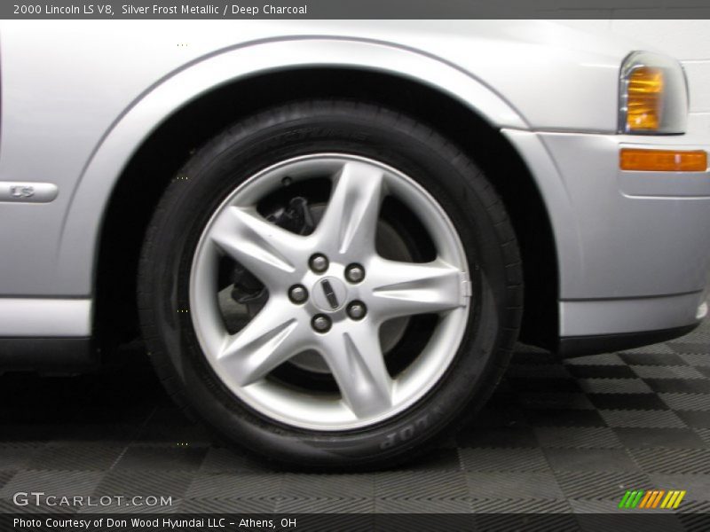 Silver Frost Metallic / Deep Charcoal 2000 Lincoln LS V8