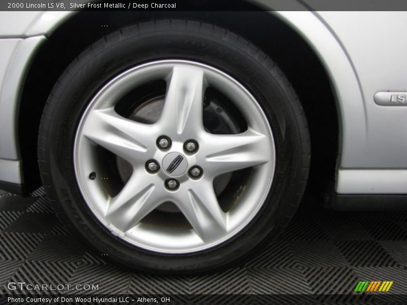 Silver Frost Metallic / Deep Charcoal 2000 Lincoln LS V8
