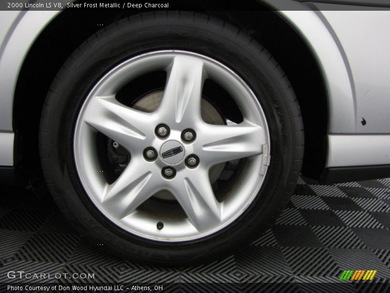 Silver Frost Metallic / Deep Charcoal 2000 Lincoln LS V8