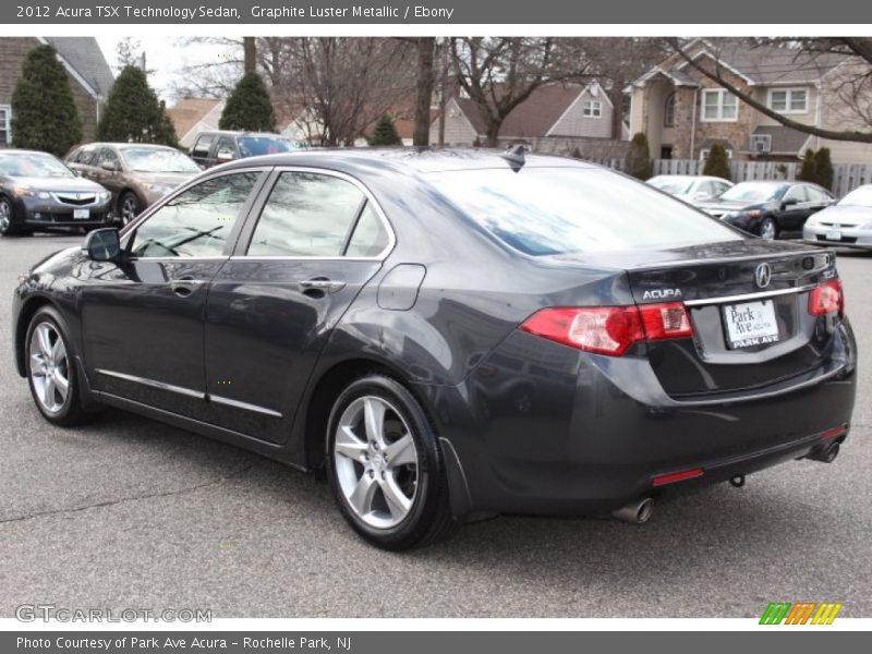 Graphite Luster Metallic / Ebony 2012 Acura TSX Technology Sedan