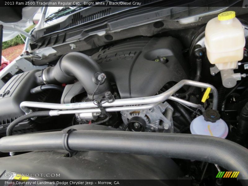 Bright White / Black/Diesel Gray 2013 Ram 2500 Tradesman Regular Cab