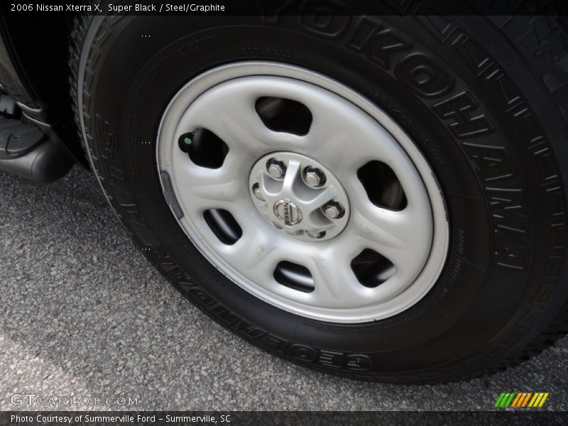 Super Black / Steel/Graphite 2006 Nissan Xterra X