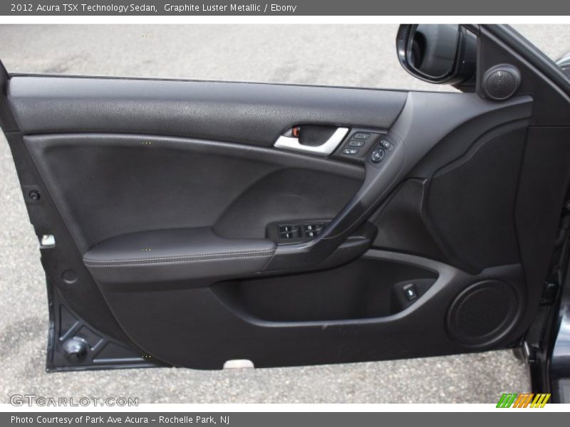 Graphite Luster Metallic / Ebony 2012 Acura TSX Technology Sedan