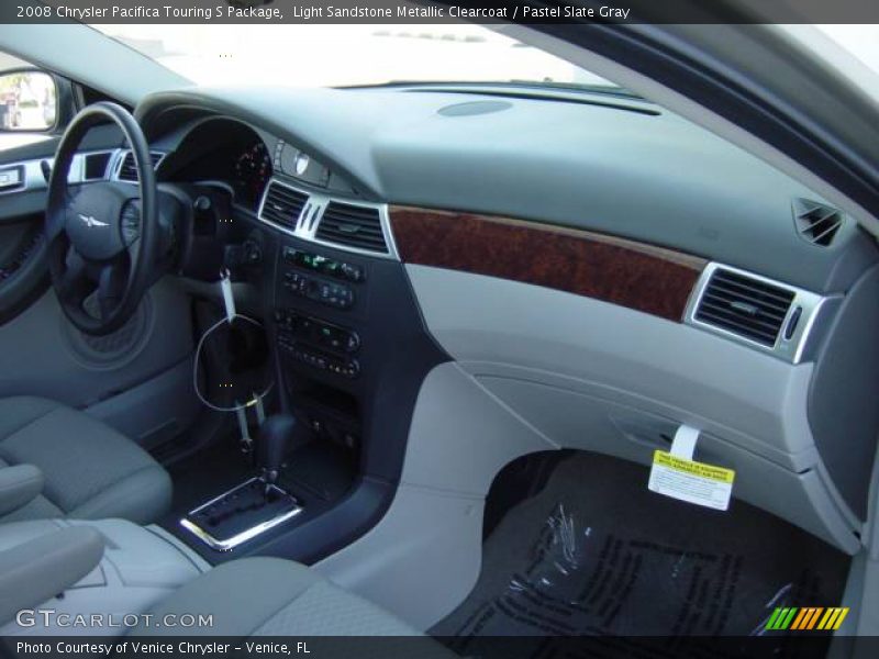 Light Sandstone Metallic Clearcoat / Pastel Slate Gray 2008 Chrysler Pacifica Touring S Package