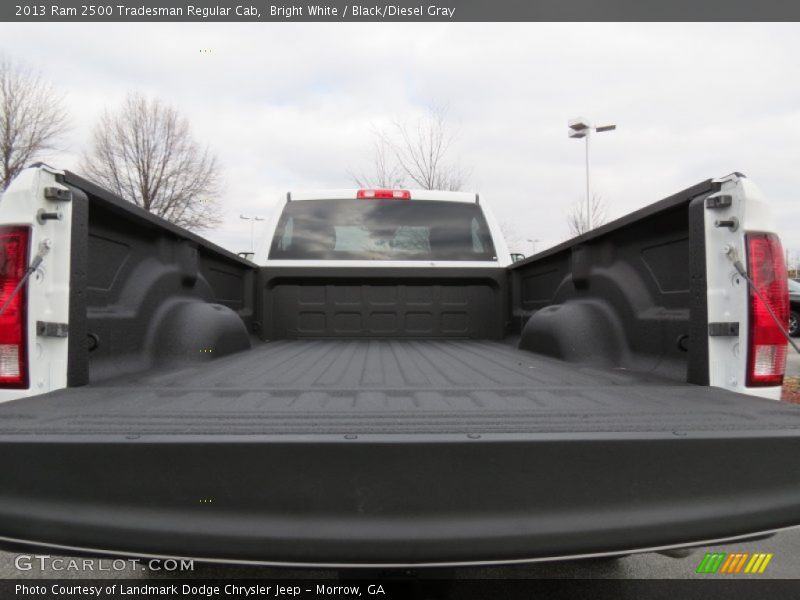  2013 2500 Tradesman Regular Cab Trunk