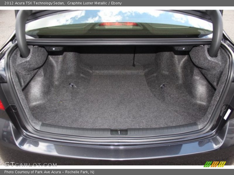 Graphite Luster Metallic / Ebony 2012 Acura TSX Technology Sedan