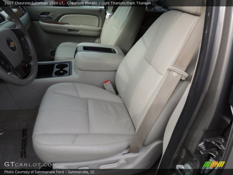 Graystone Metallic / Light Titanium/Dark Titanium 2007 Chevrolet Suburban 1500 LT