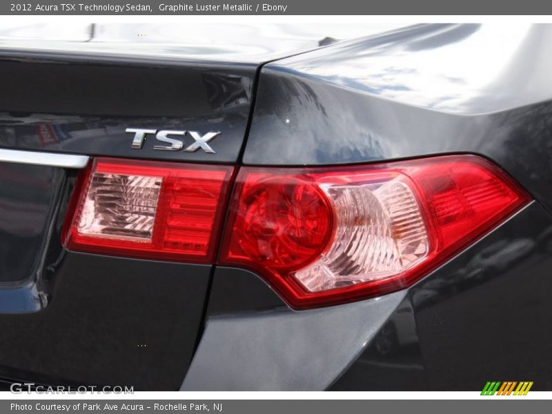 Graphite Luster Metallic / Ebony 2012 Acura TSX Technology Sedan