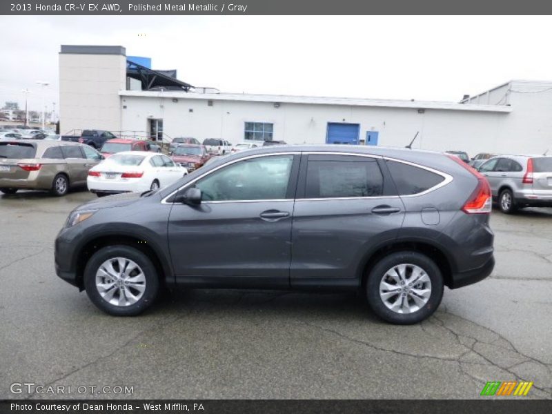 Polished Metal Metallic / Gray 2013 Honda CR-V EX AWD