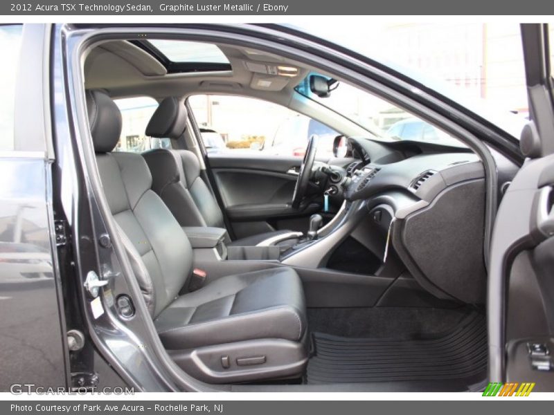 Graphite Luster Metallic / Ebony 2012 Acura TSX Technology Sedan