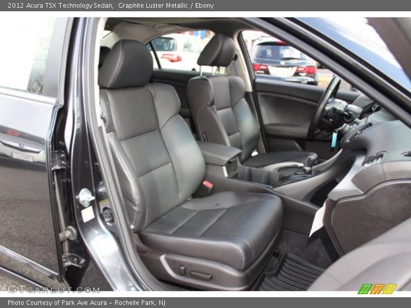 Graphite Luster Metallic / Ebony 2012 Acura TSX Technology Sedan