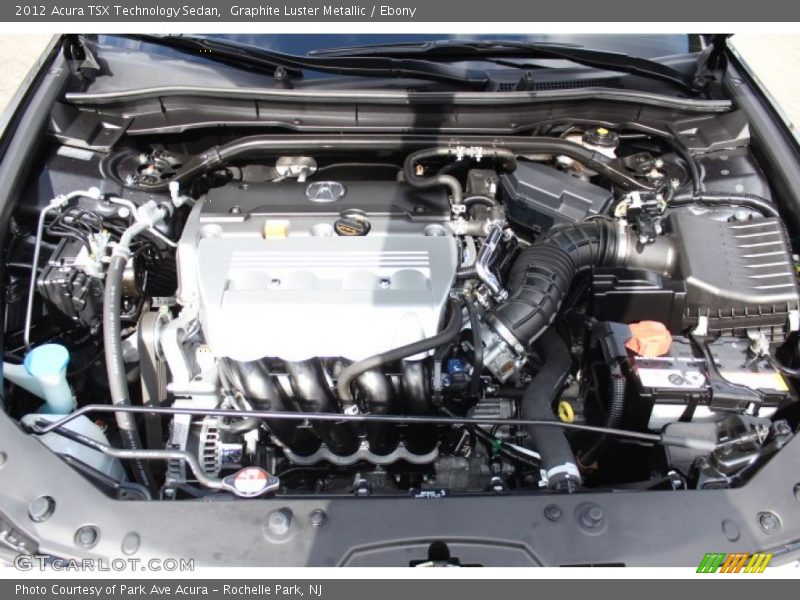 Graphite Luster Metallic / Ebony 2012 Acura TSX Technology Sedan