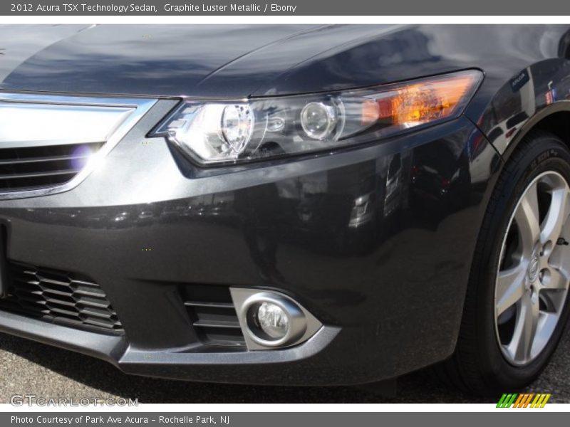 Graphite Luster Metallic / Ebony 2012 Acura TSX Technology Sedan